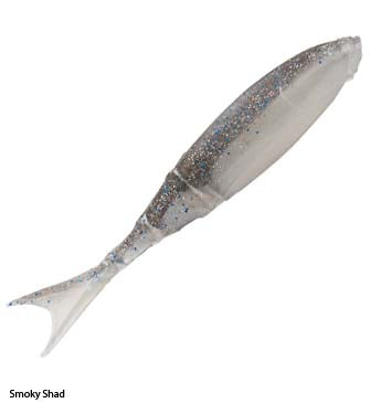 Z-Man Razor ShadZ 4.5" Smoky Shad 4pk