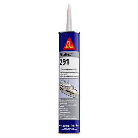 Sika Sikaflex 291 Fast Cure Adhesive  Sealant 10.3oz(300ml) Cartridge - White