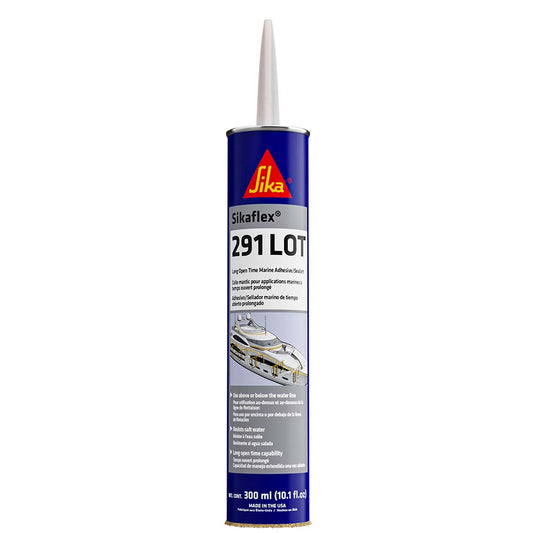 Sika Sikaflex 291 LOT Slow Cure Adhesive  Sealant 10.3oz(300ml) Cartridge - Black