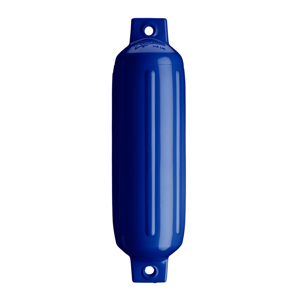 Polyform G-2 Twin Eye Fender 4.5" x 15.5" - Cobalt Blue