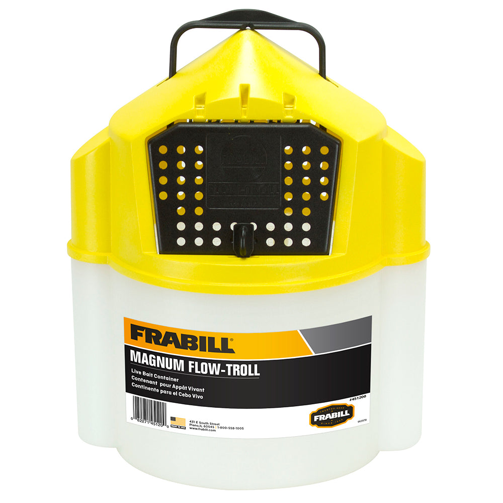 Frabill Magnum Flow Troll Bucket - 10 Quart