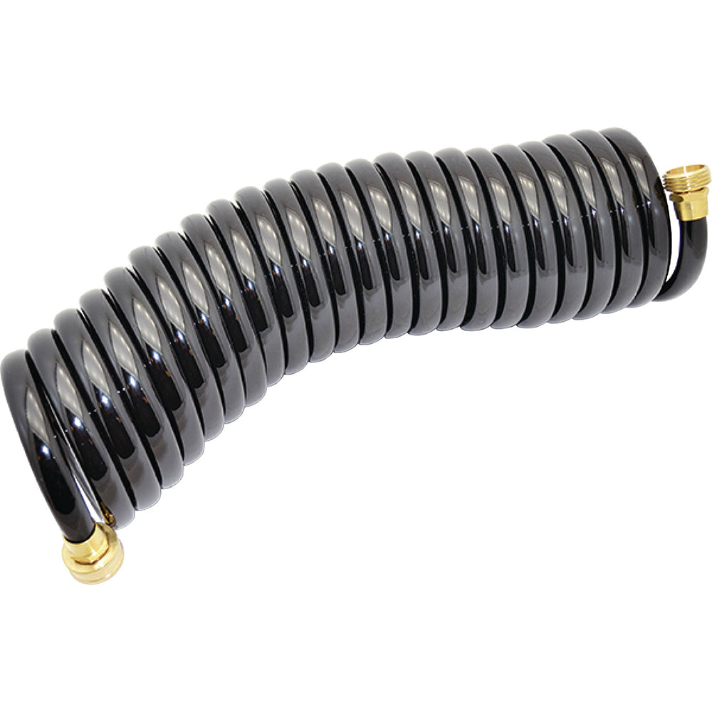 Johnson Pump Coiled Wash Down Hose - 25 - 1/2" Diameter