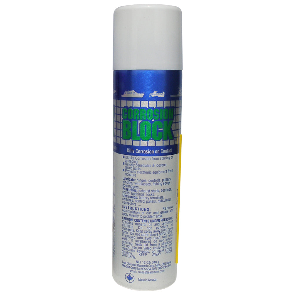 Corrosion Block 12oz Aerosol Can - Non-Hazmat, Non-Flammable  Non-Toxic