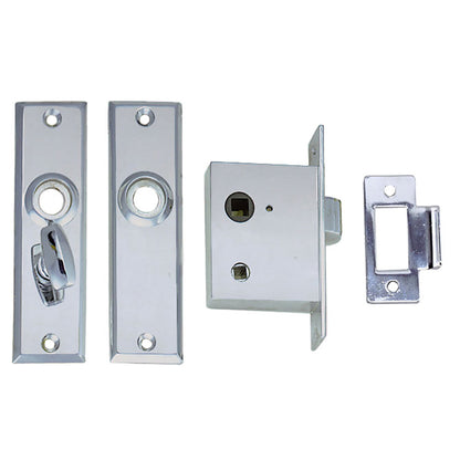 Perko Mortise Latch Set w/Turn Button