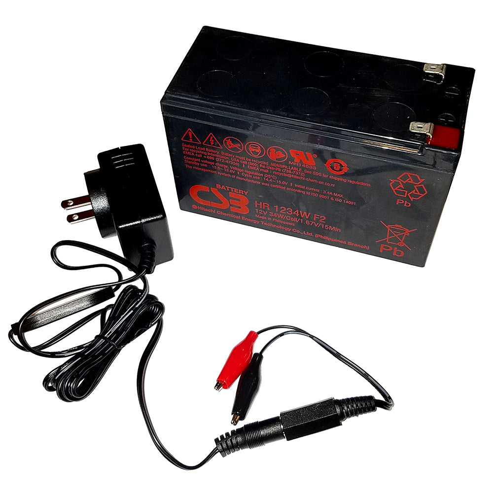 Humminbird 9Ah 12V AGM Battery Kit