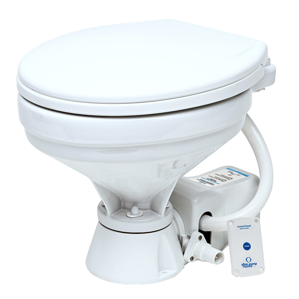 Albin Group Marine Toilet Standard Electric EVO Comfort - 12V