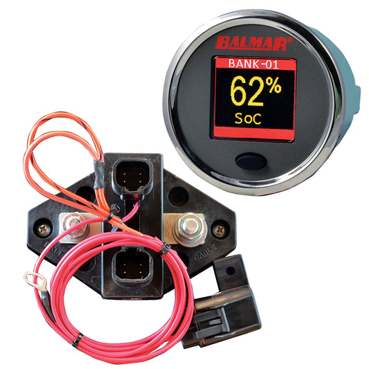 Balmar SG200 Battery Monitor Kit w/Display Shunt  10M Cable - 12-48 VDC