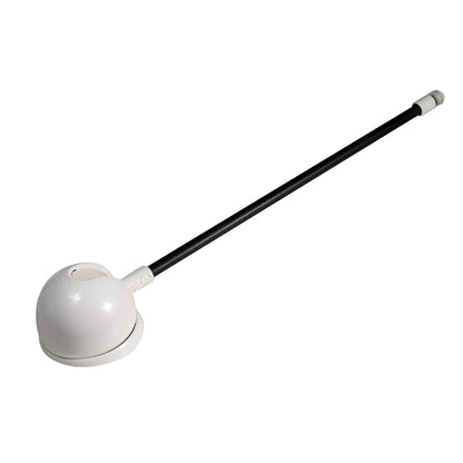 Lumitec Contour Anchor Light - 12" - Black Shaft White Base