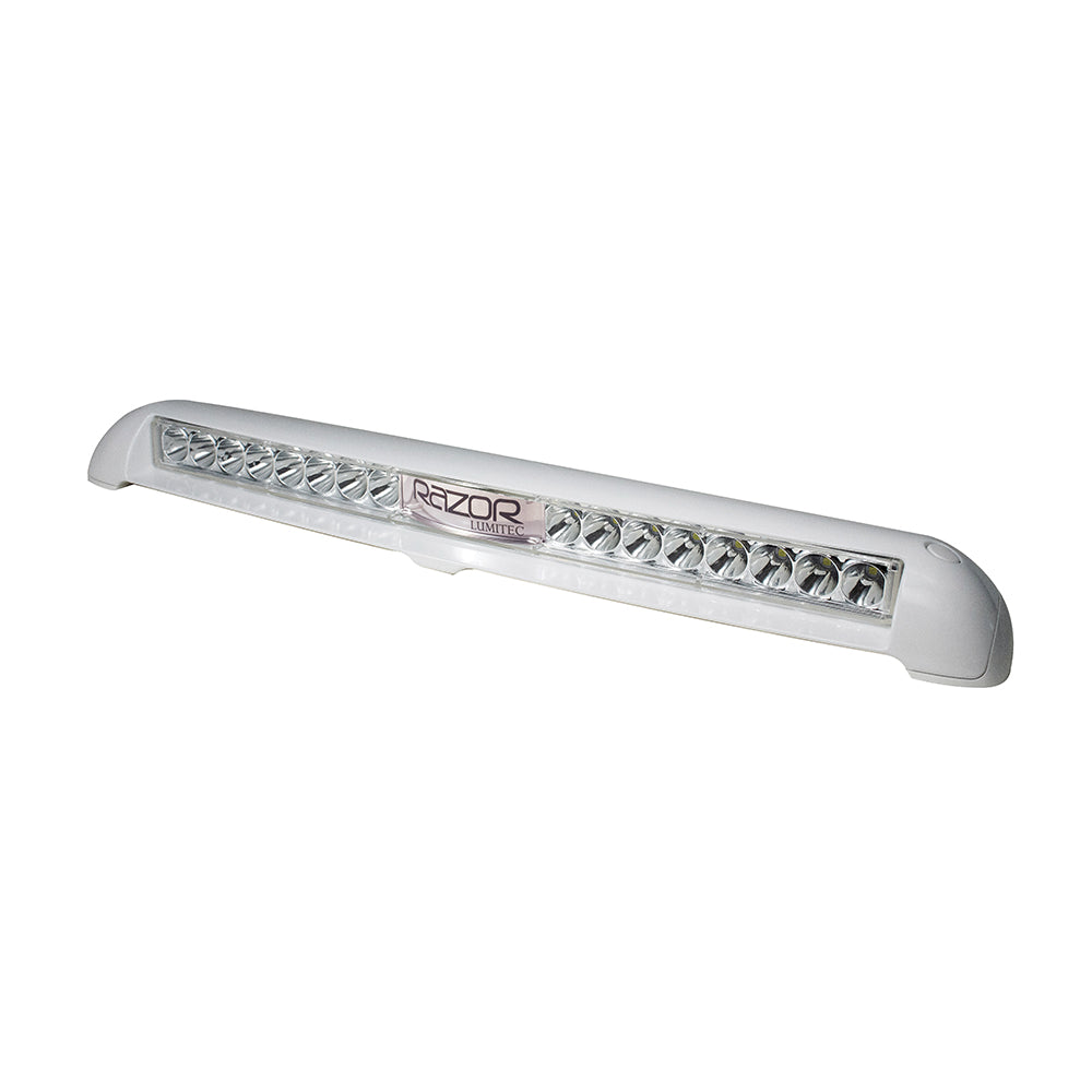 Lumitec Razor Light Bar - Spot - Flush Mount - White