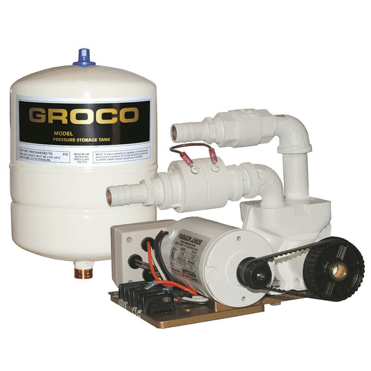 GROCO Paragon Junior 12v Water Pressure System - 1 Gal Tank - 7 GPM