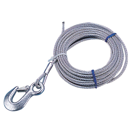 Sea-Dog Galvanized Winch Cable - 3/16" x 20