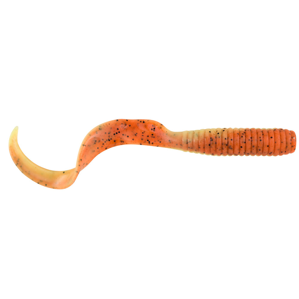 Berkley Gulp! 6" Grub - Orange Tiger