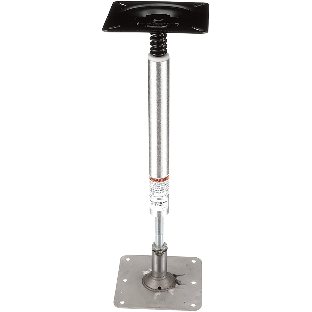 Attwood SWIVL-EZE LockN-Pin 3/4" Pedestal Kit 13" Post 7" x 7" Stainless Steel Base Plate Threaded