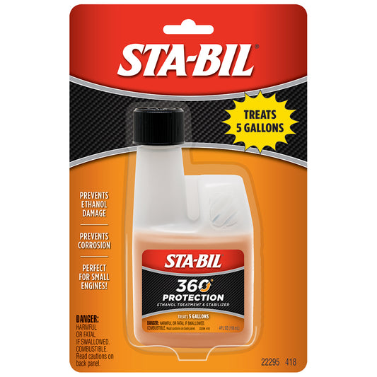 STA-BIL 360 Protection Ethanol Treatment - Small Engine - 4oz