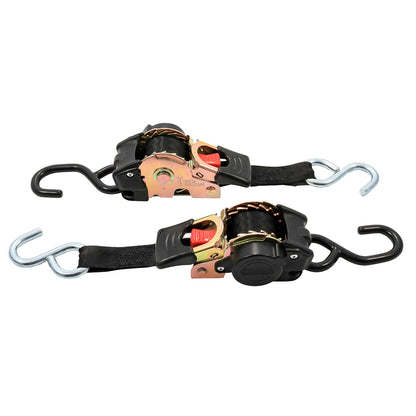 Camco Retractable Tie-Down Straps - 1" Width 6 Dual Hooks