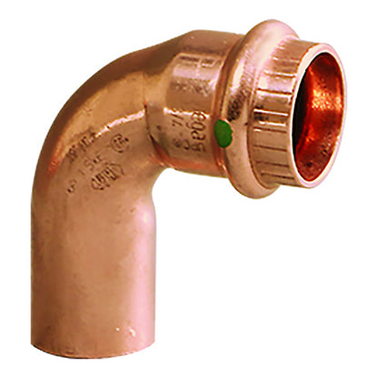 Viega ProPress 1" - 90 Copper Elbow - Street/Press Connection - Smart Connect Technology