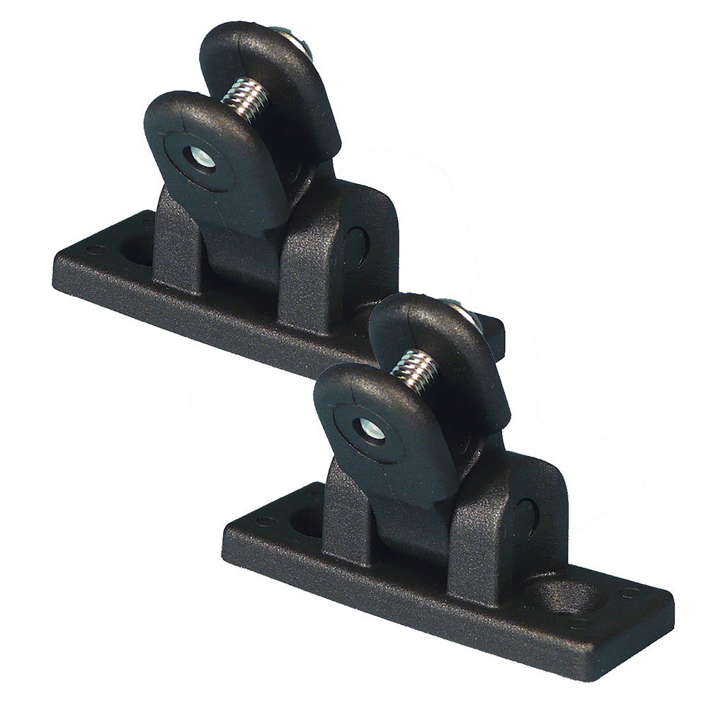 Carver Deck Hinge Nylon Pair - Black