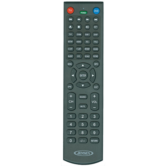 JENSEN TV Remote f/LED TVs