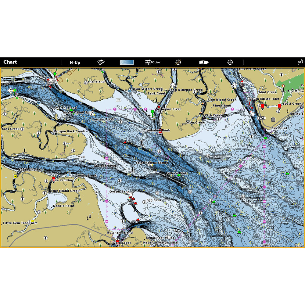 Humminbird Coastmaster Chart