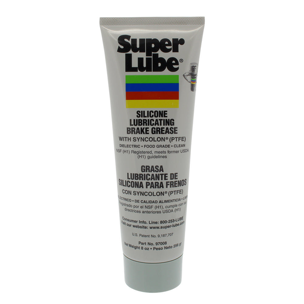 Super Lube Silicone Lubricating Brake Grease w/Syncolon - 8oz Tube