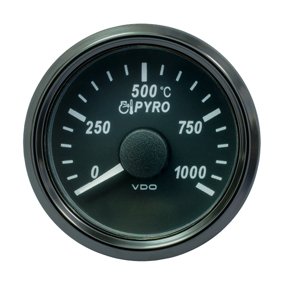 VDO SingleViu 52mm (2-1/16") Exhaust Gas Temp. Gauge - 1000C