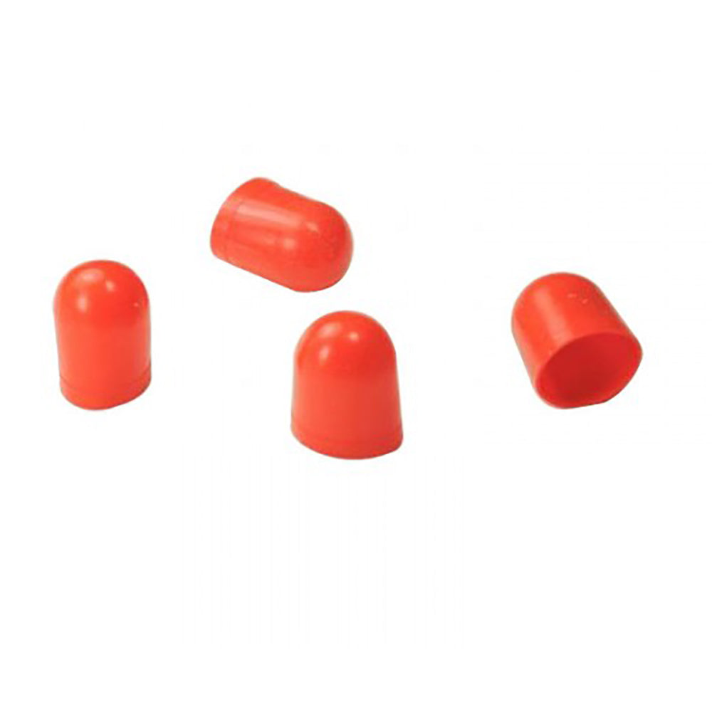 VDO Light Diffuser f/Type C  E Wedge Bulb - Red - 4 Pack