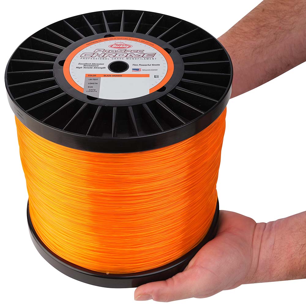 Berkley ProSpec Chrome Blaze Orange Monofilament - 50 lb - 5000 yds - PSC5B50-80