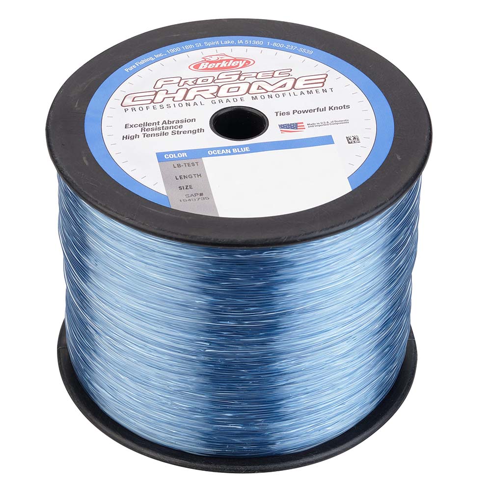 Berkley ProSpec Chrome Ocean Blue Monofilament - 30 lb - 1000 yds - PSC1B30-OBL