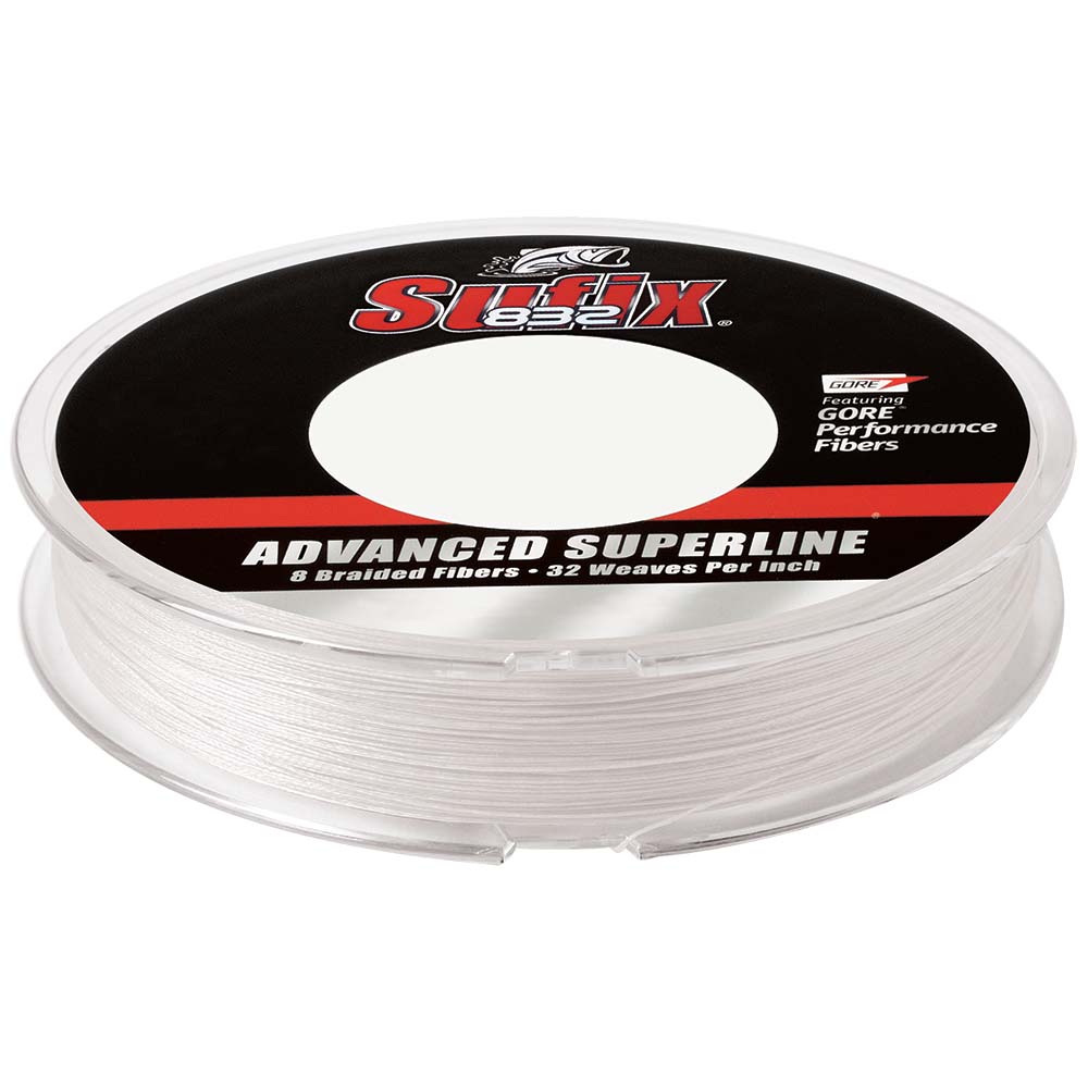 Sufix 832 Advanced Superline Braid - 8lb - Ghost - 300 yds