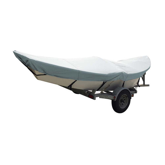 Carver Poly-Flex II Styled-to-Fit Boat Cover f/16 Drift Boats - Grey