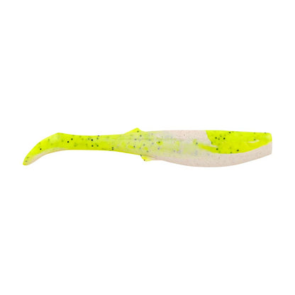 Berkley Gulp! Paddleshad - 4" - Chartreuse Pepper Neon