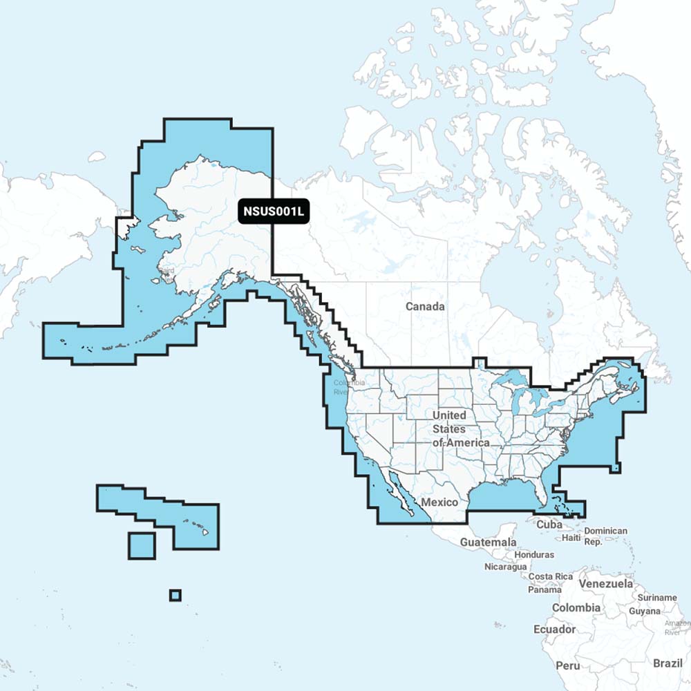 Garmin Navionics+ NSUS001L US  Coastal Canada