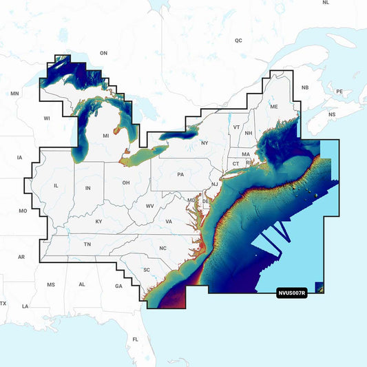 Garmin Navionics Vision+ NVUS007R U.S. East