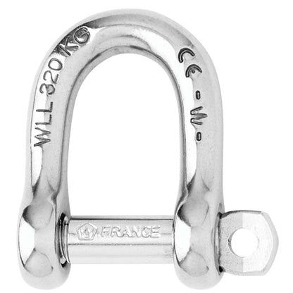 Wichard Self-Locking D Shackle - Diameter 10mm - 13/32"