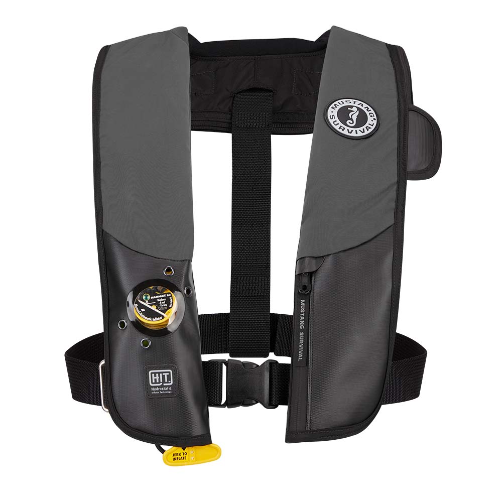 Mustang HIT Hydrostatic Inflatable PFD - Black - Automatic/Manual