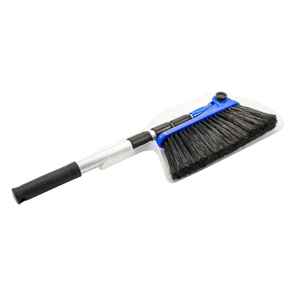 Camco RV Broom  Dustpan - Bilingual