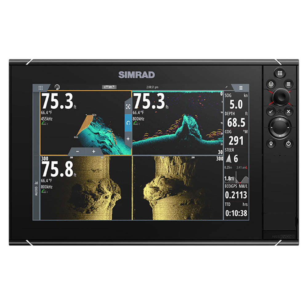 Simrad NSS12 evo3S Combo Multi-Function Chartplotter/Fishfinder - No HDMI Video Out Port