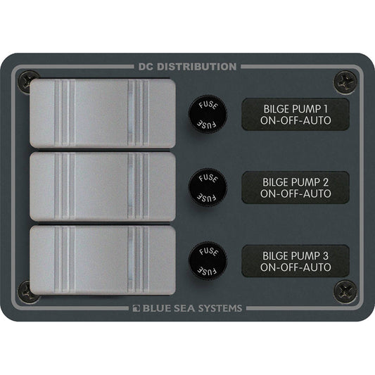 Blue Sea 8665 Contura 3 Bilge Pump Control Panel