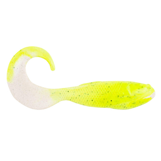 Berkley Gulp! Saltwater Swimming Mullet - 4" - Chartreuse Pepper Neon