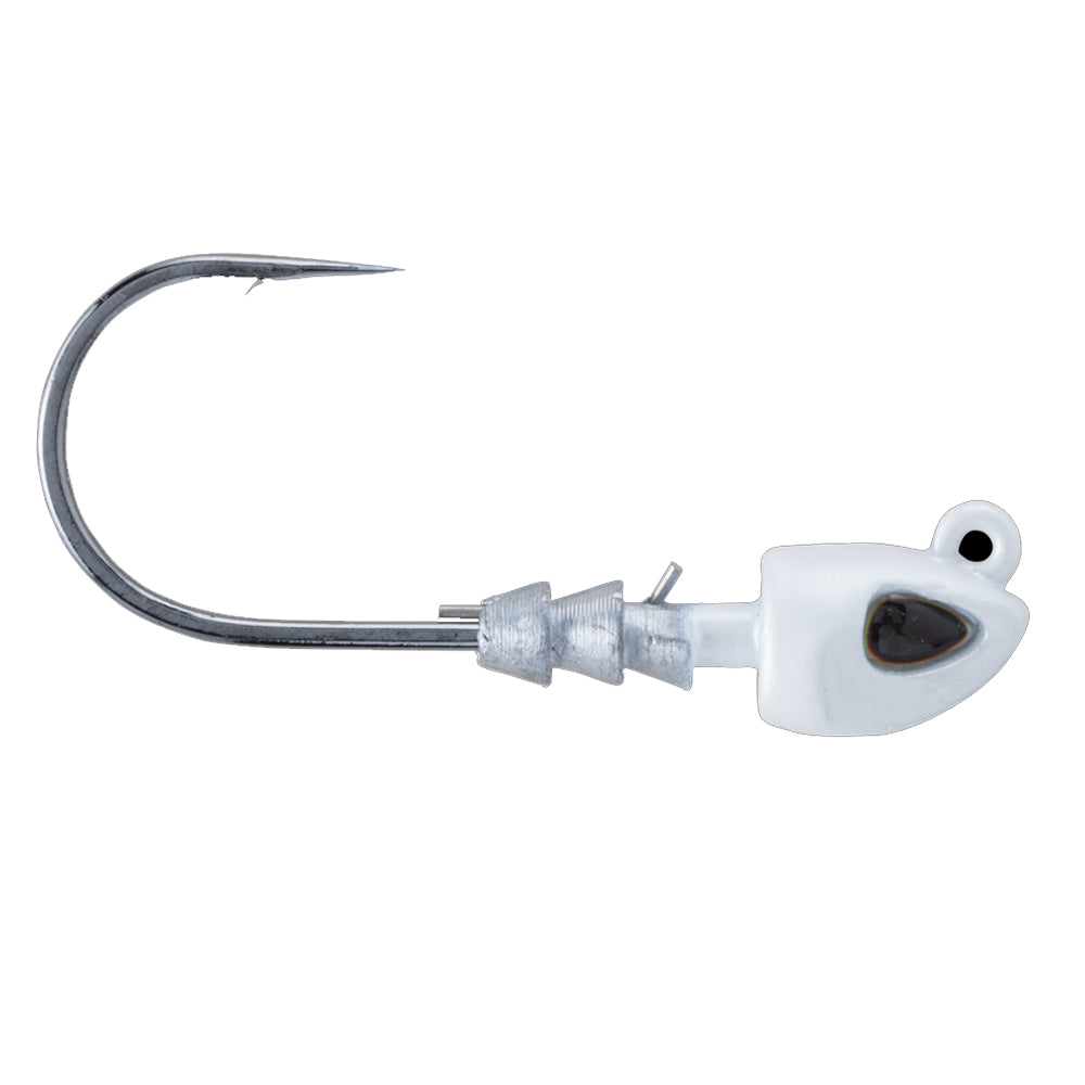 Berkley Fusion19 Swimbait Jighead - 2/0 - 1/8oz - Pearl White