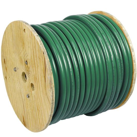 Pacer Green 6 AWG Battery Cable - 250