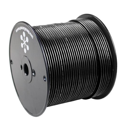 Pacer Black 18 AWG Primary Wire - 500