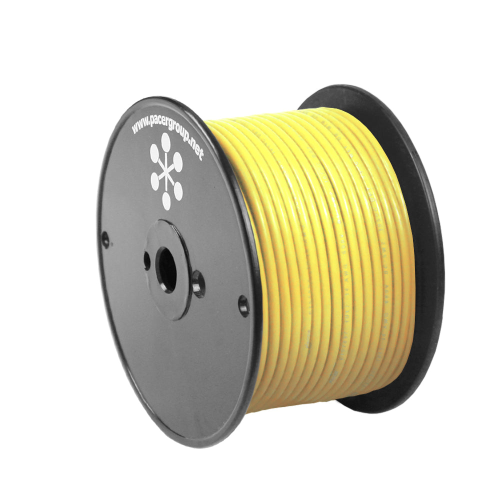 Pacer Yellow 14 AWG Primary Wire - 100