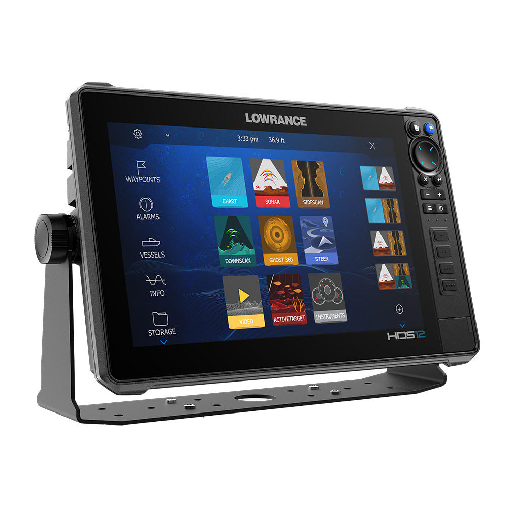 Lowrance HDS PRO 12 - w/ Preloaded C-MAP DISCOVER OnBoard  Active Imaging HD Transducer