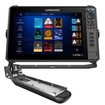 Lowrance HDS PRO 12 - w/ Preloaded C-MAP DISCOVER OnBoard  Active Imaging HD Transducer