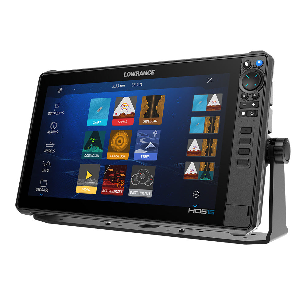 Lowrance HDS PRO 16 - w/ Preloaded C-MAP DISCOVER OnBoard  Active Imaging HD Transducer