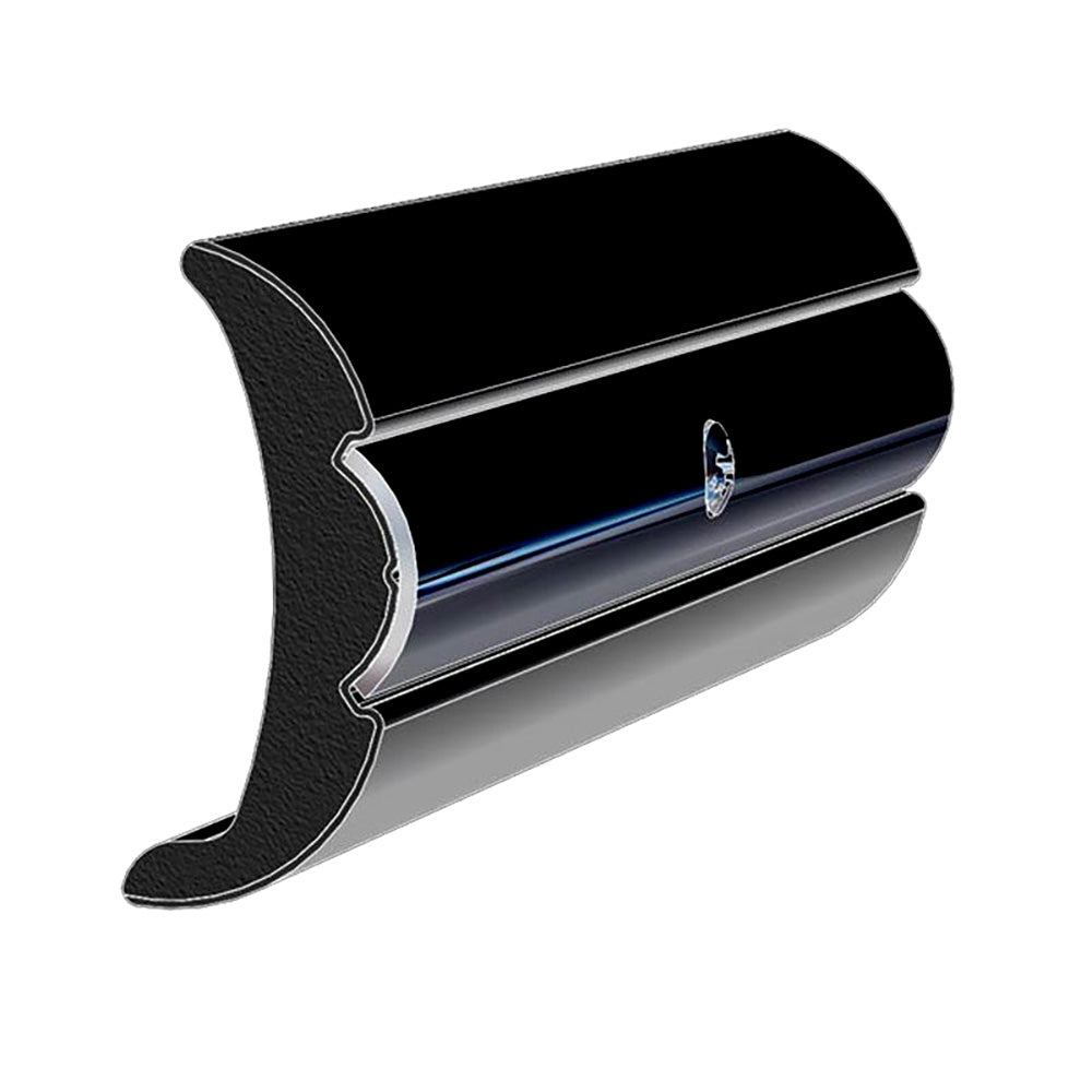 TACO Rigid Vinyl Flex-Core Rub Rail 2" x 7/8" - Black 60