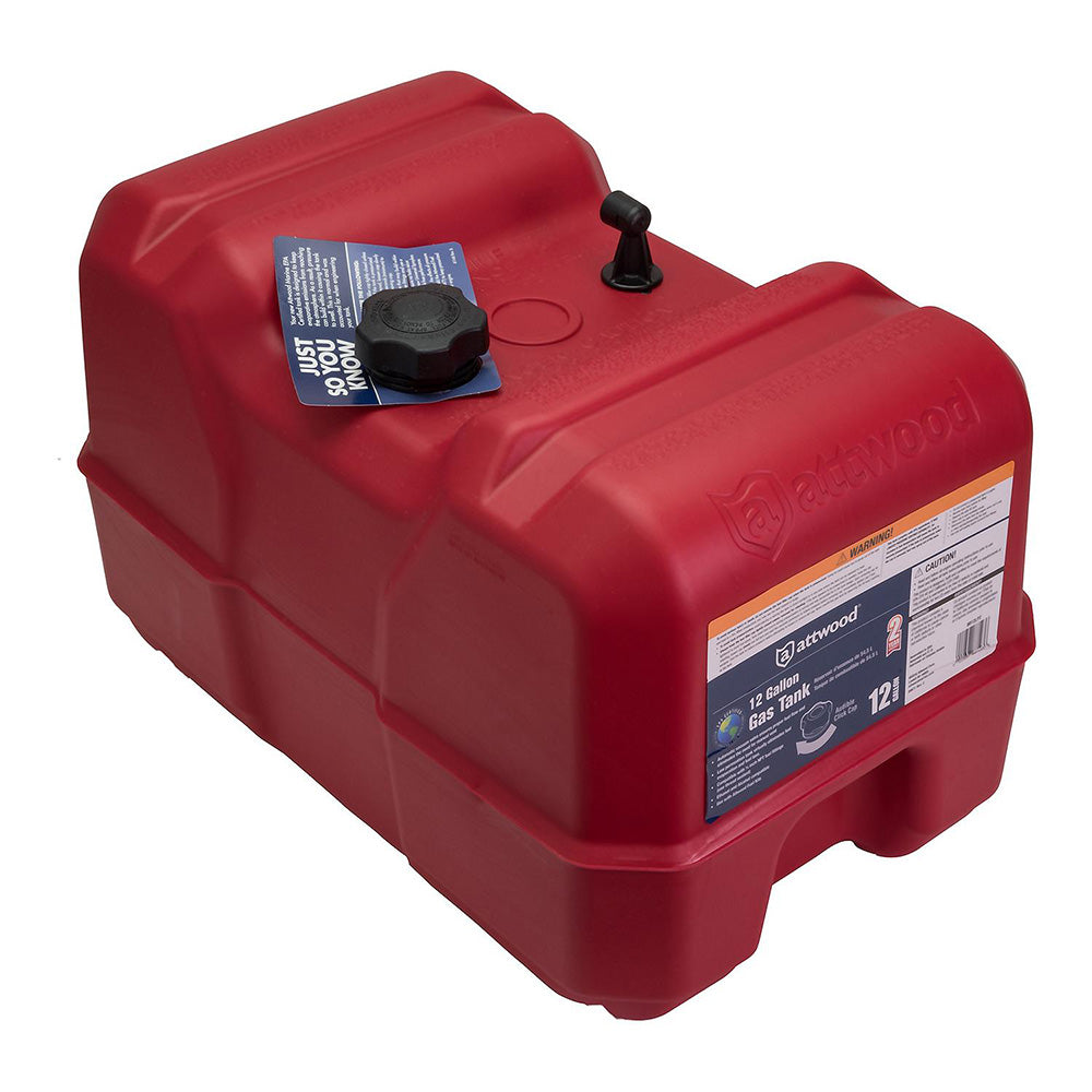 Attwood Portable Fuel Tank - 12 Gallon w/o Gauge