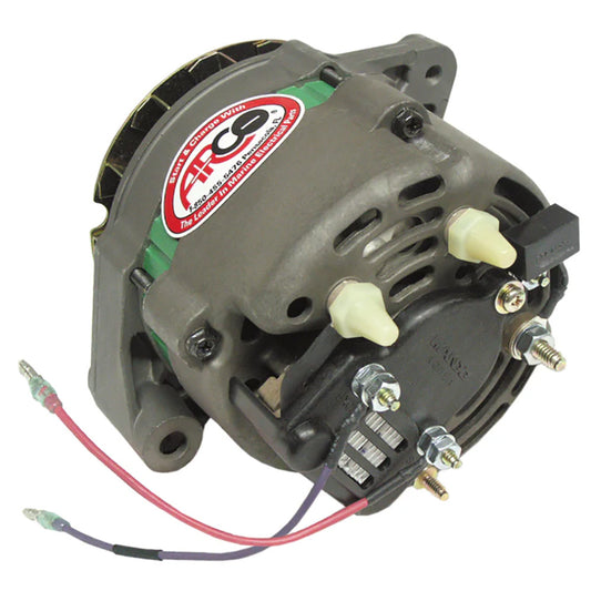 ARCO Marine Premium Replacement Alternator w/Multi-Groove Serpentine Pulley - 12V  65A