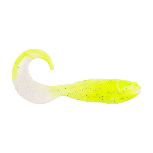 Berkley Gulp! Saltwater Swimming Mullet - 5" - Chartreuse Pepper Neon